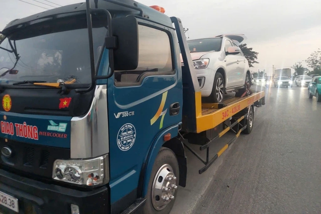 Khu vực cứu hộ ô tô Hải Phòng và cao tốc.