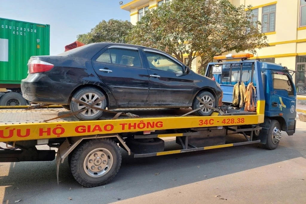 Quy trình cứu hộ ô tô nhanh gọn tại Hải Phòng.